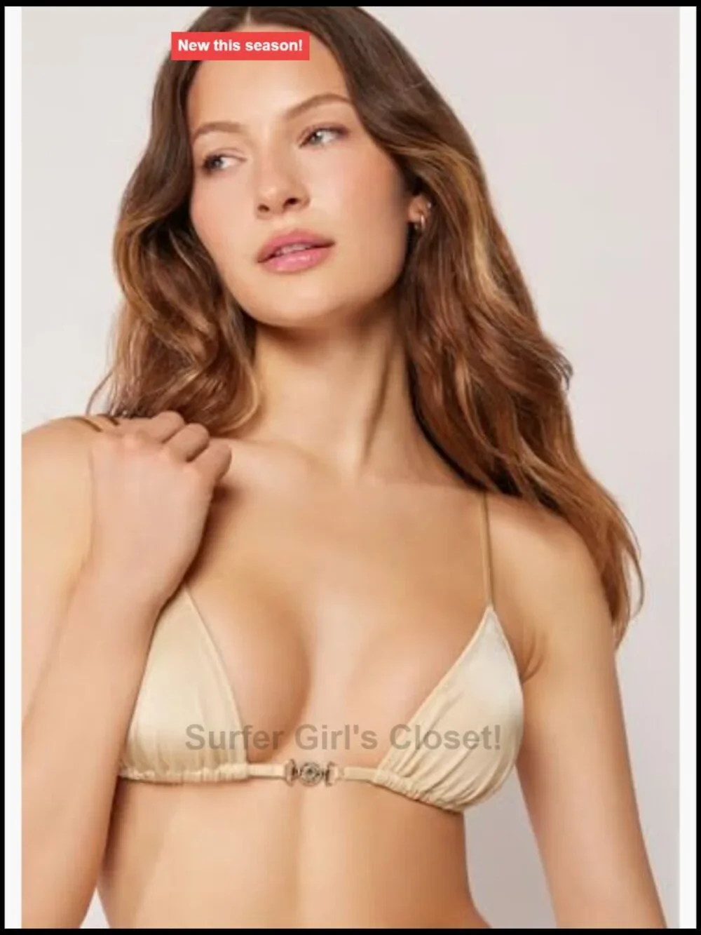 N/A triangle swimsuit
